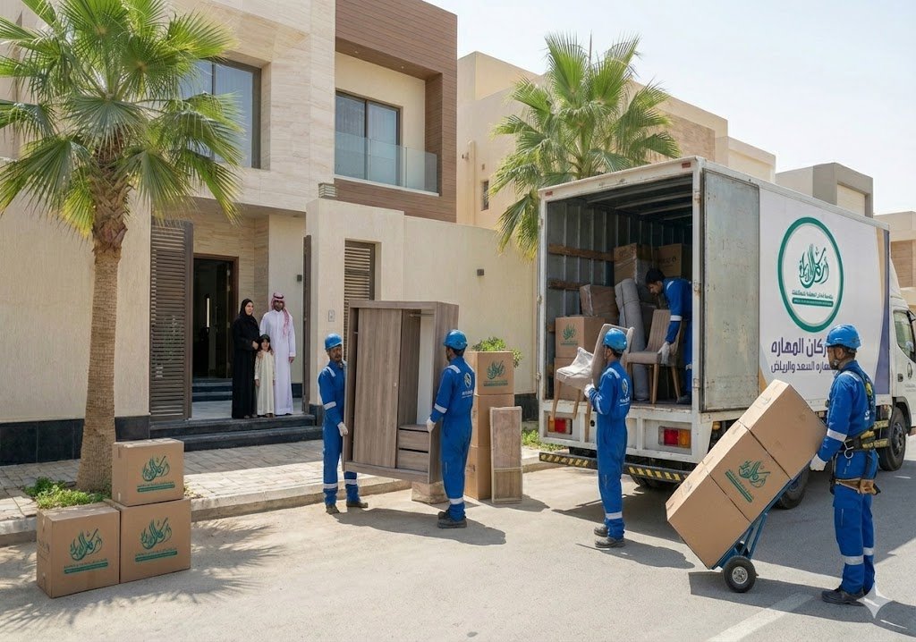 مؤسسة اركان المهاره المتكاملة خدمات نقل عفش ونقل اثاث مؤسسة اركان المهارة